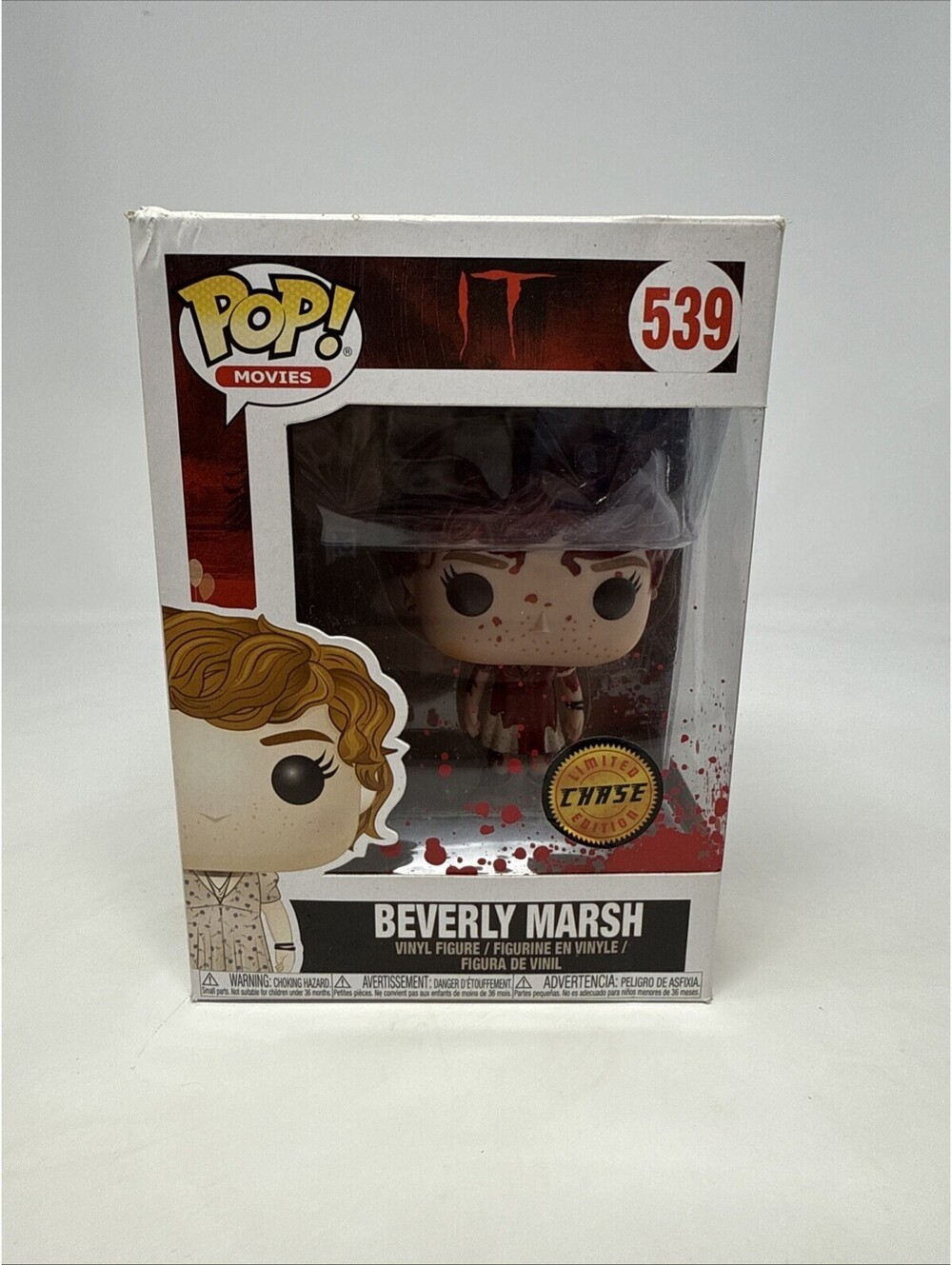 Funko POP! Movies IT Beverly Marsh #539 Limited Edition Chase Vinyl Figure